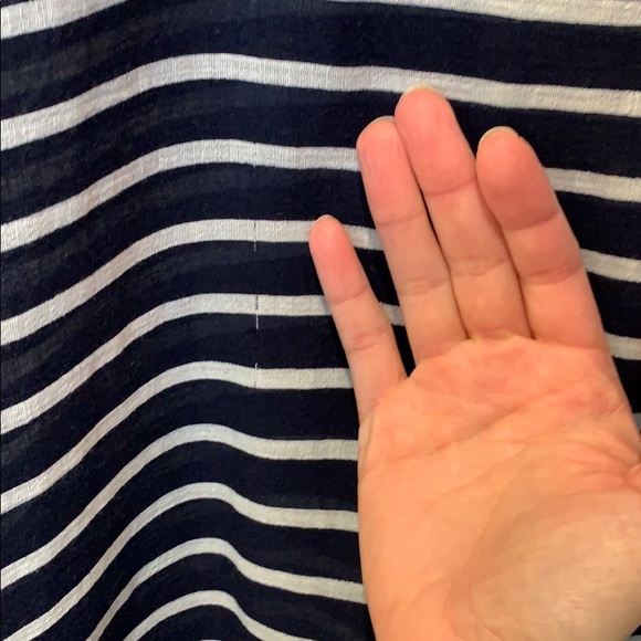 J. Crew Striped Swimsuit Coverup - Picture 3 of 6